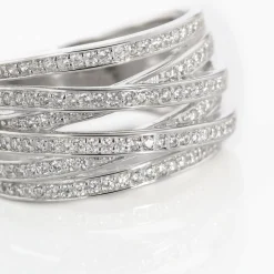 Bague Caledonia Argent Blanc Oxyde De Zirconium