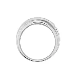 Bague Caledonia Argent Blanc Oxyde De Zirconium