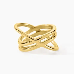 Bague Cherish Acier Jaune