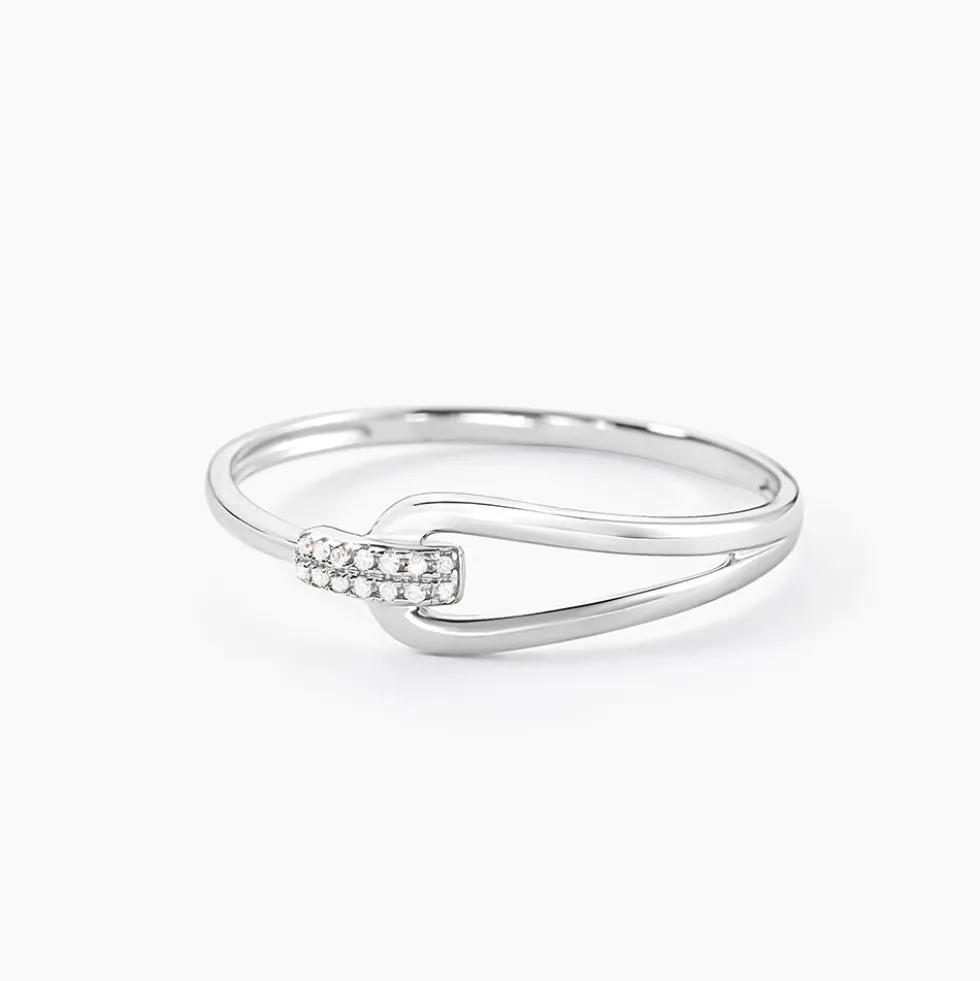 Bague Cyranna Or Blanc Diamant