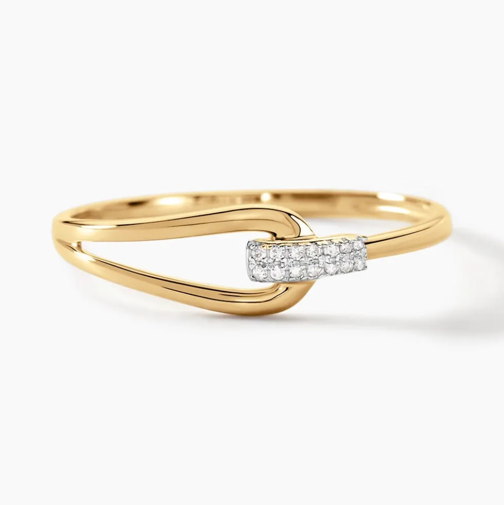 Bague Cyranna Or Jaune Diamant