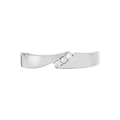 Bague Daphne Or Blanc Diamant