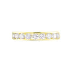 Bague Davila Or Jaune Oxyde De Zirconium