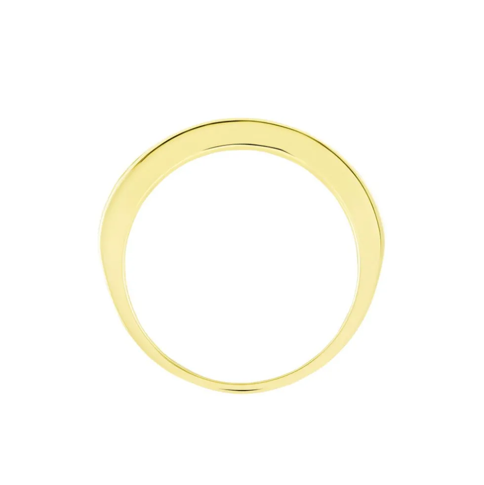 Bague Davila Or Jaune Oxyde De Zirconium