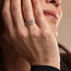 Bague Delaney Or Blanc Diamant