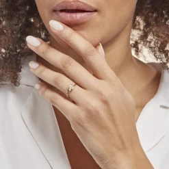 Bague Delphine Or Jaune Diamant