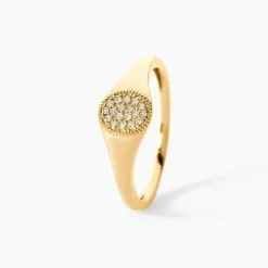 Bague Devdas Or Jaune Diamant