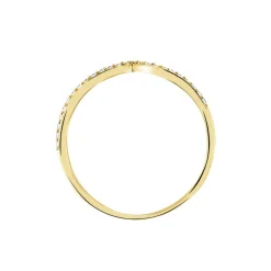 Bague Dounia Or Jaune Oxyde De Zirconium