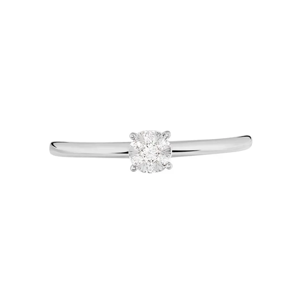 Bague Dream Or Blanc Diamant