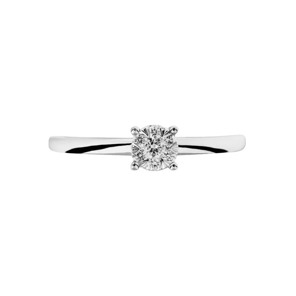 Bague Dream Or Blanc Diamant