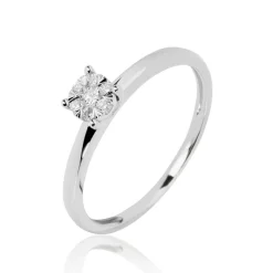 Bague Dream Or Blanc Diamant