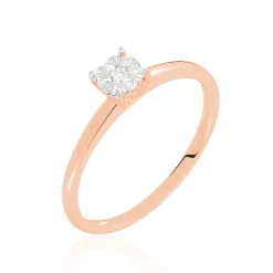 Bague Dream Or Rose Diamant