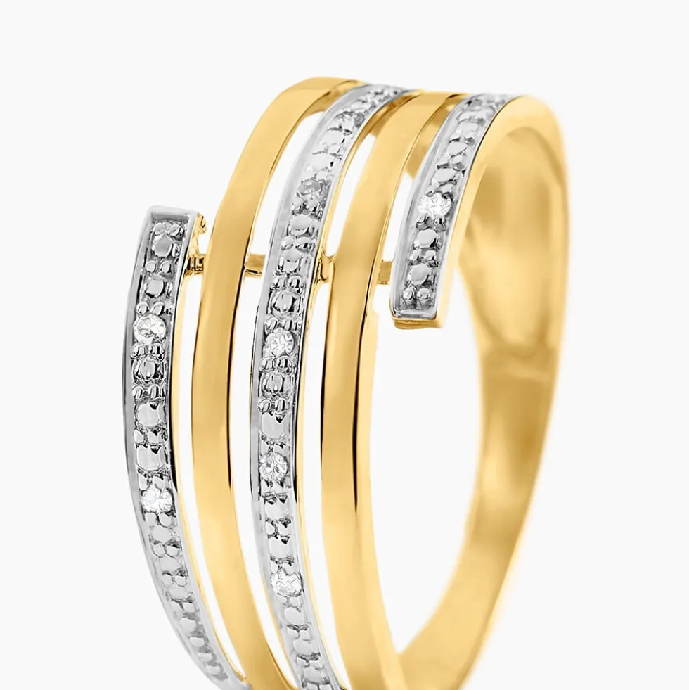 Bague Eleonore Or Jaune Diamant