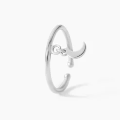Bague Elvyn Argent Blanc