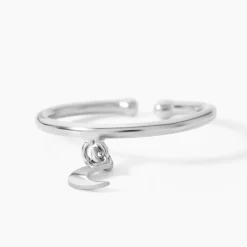 Bague Elvyn Argent Blanc