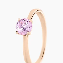 Bague Elyana Argent Rose Oxyde De Zirconium