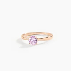 Bague Elyana Argent Rose Oxyde De Zirconium