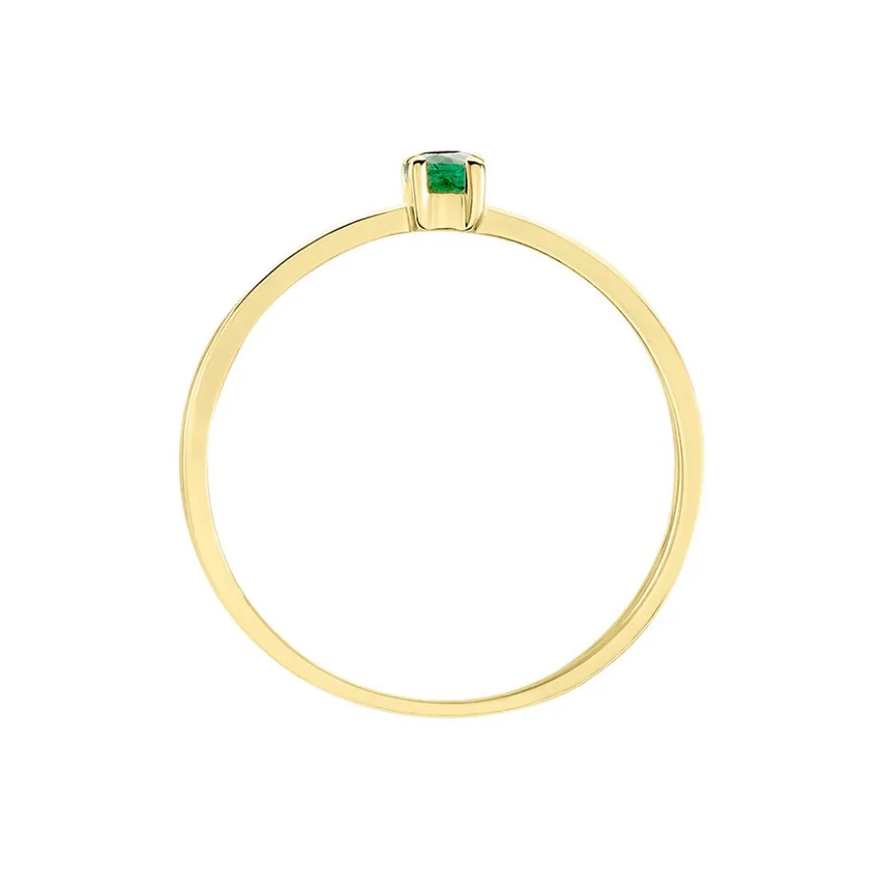 Bague Emeald Is The New Black Or Jaune Emeraude Diamant