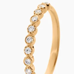 Bague Emiliana Plaqué Or Jaune Oxyde De Zirconium