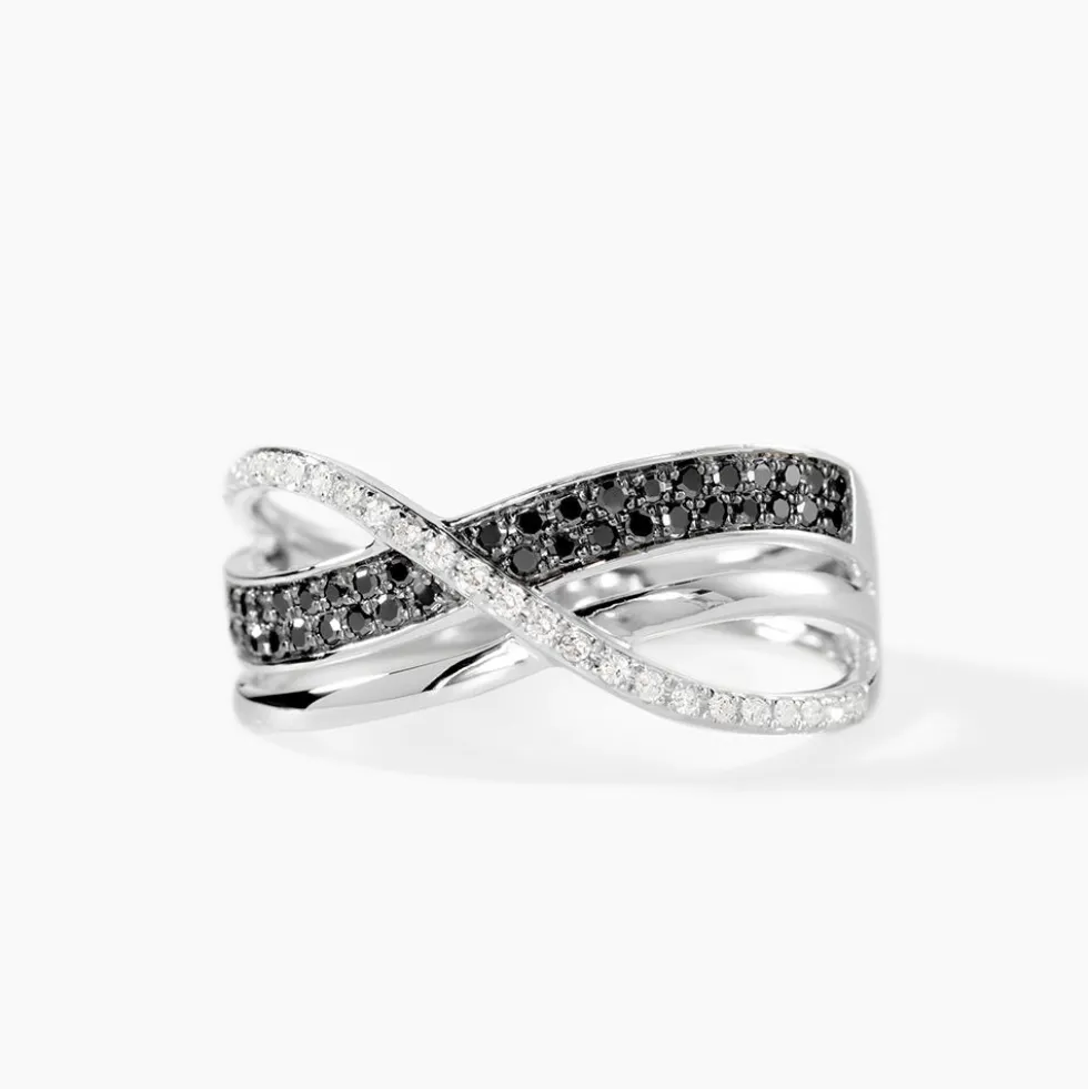 Bague Emilie Or Blanc Diamant