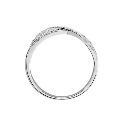 Bague Emilie Or Blanc Diamant