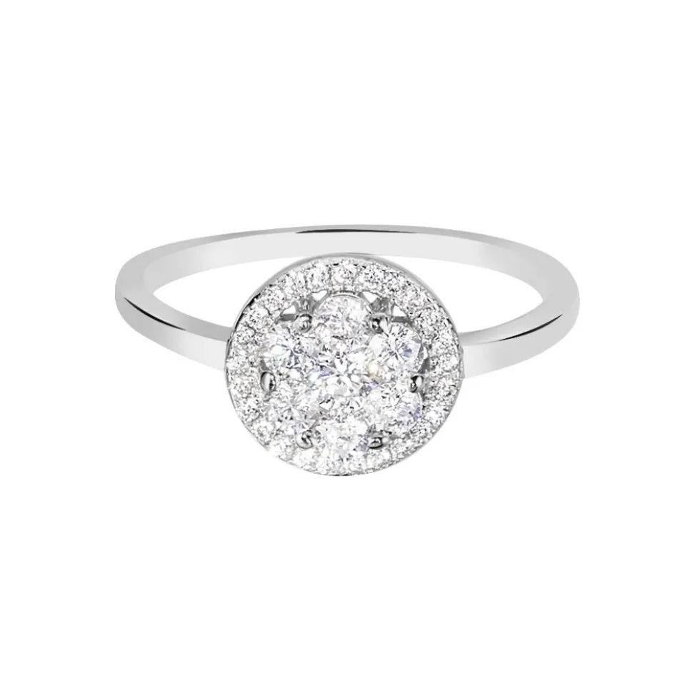 Bague Eryne Argent Blanc Oxyde De Zirconium