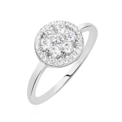 Bague Eryne Argent Blanc Oxyde De Zirconium