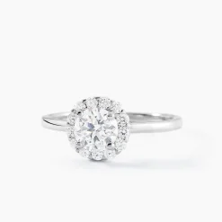 Bague Eternite Argent Blanc Oxyde De Zirconium