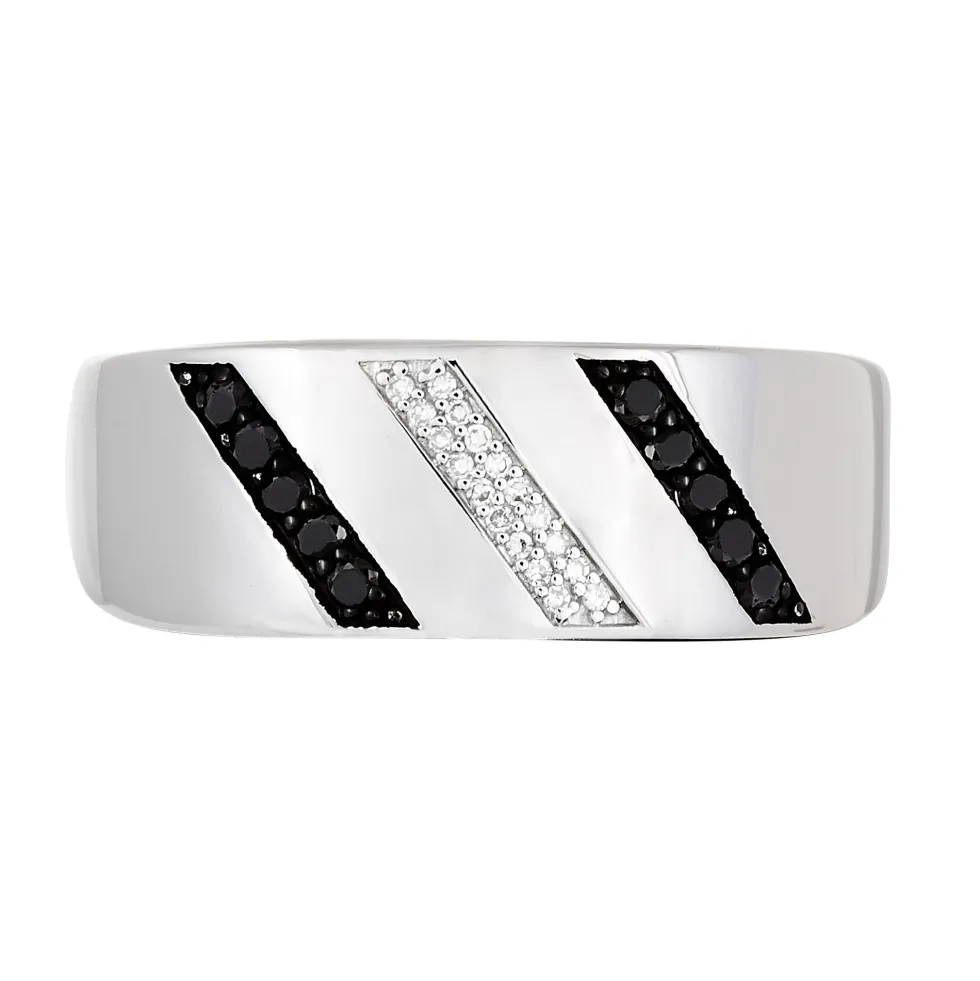 Bague Fadila Or Blanc Diamant