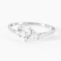 Bague Feeria Argent Blanc Oxyde De Zirconium