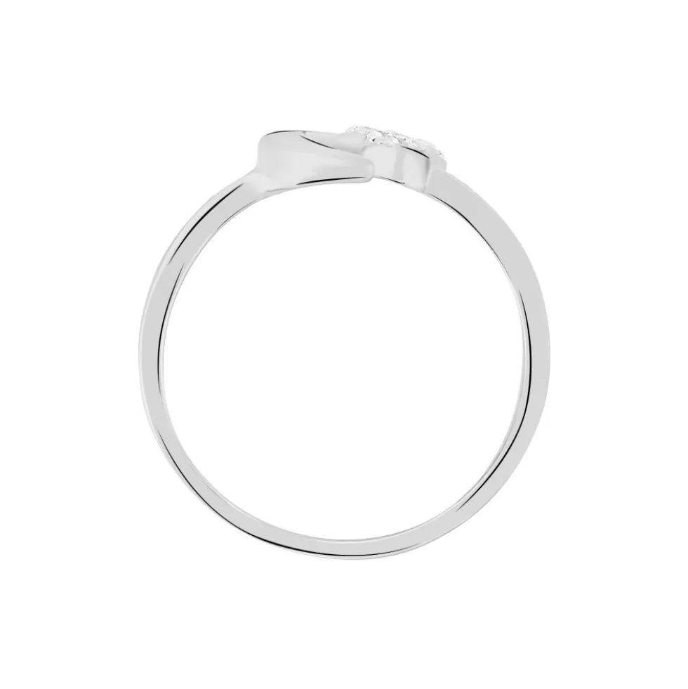 Bague Feeria Argent Blanc Oxyde De Zirconium