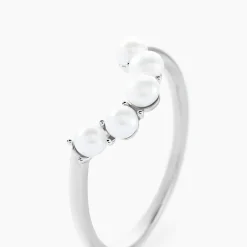 Bague Felisia Argent Blanc Perle De Culture
