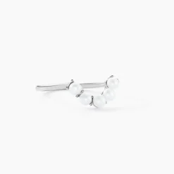 Bague Felisia Argent Blanc Perle De Culture