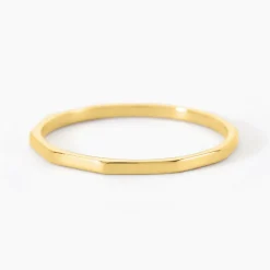 Bague Fino Acier Jaune