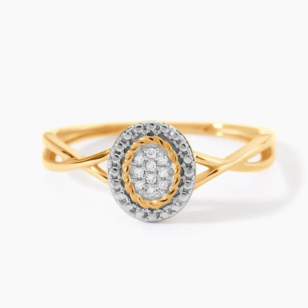 Bague Finola Or Jaune Diamant