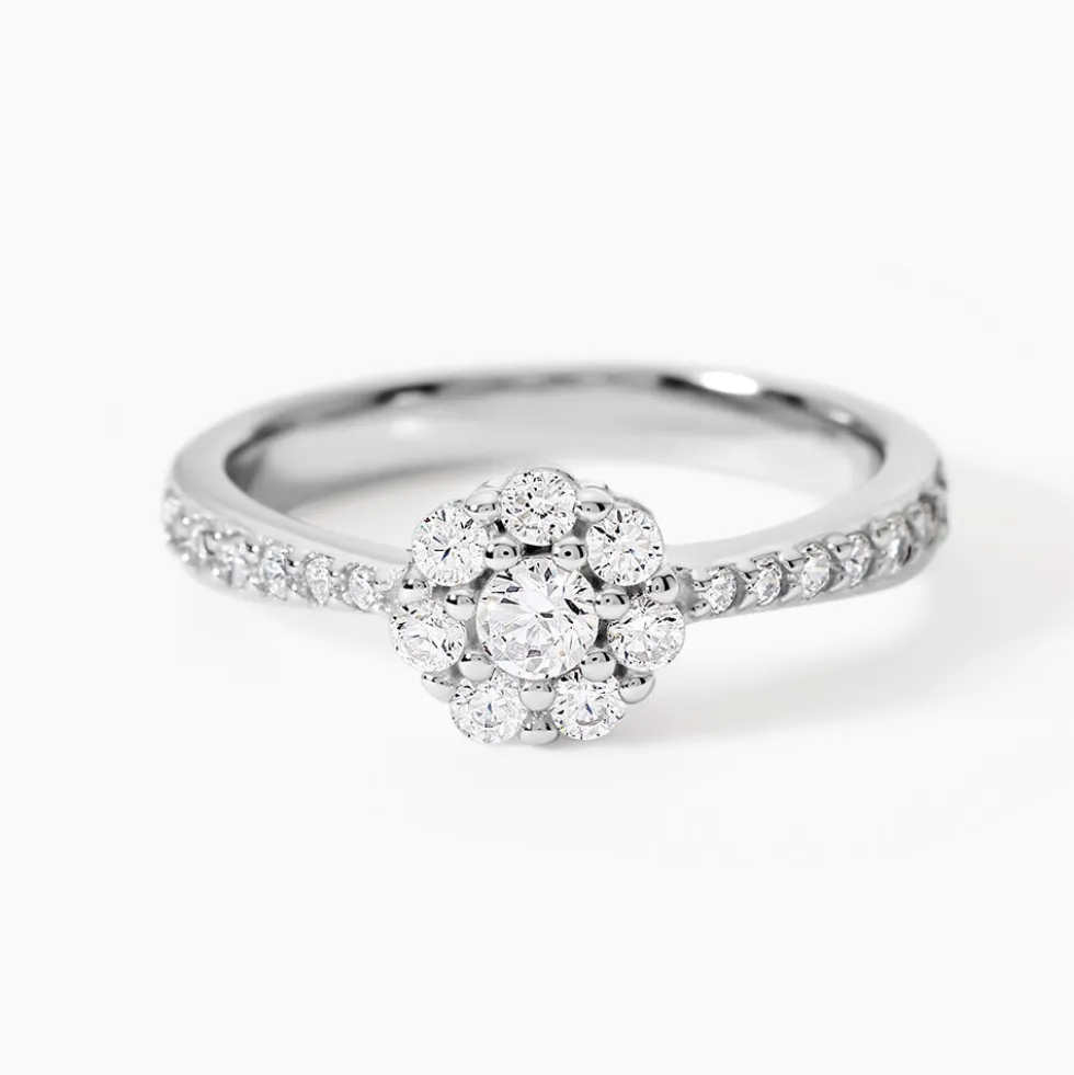 Bague Firmin Argent Blanc Oxyde De Zirconium