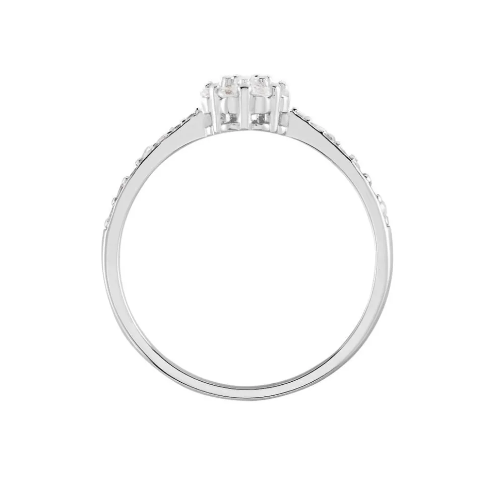 Bague Firmin Argent Blanc Oxyde De Zirconium