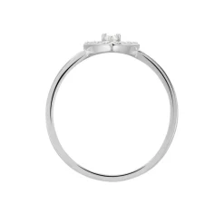 Bague Gautiere Argent Oxyde De Zirconium