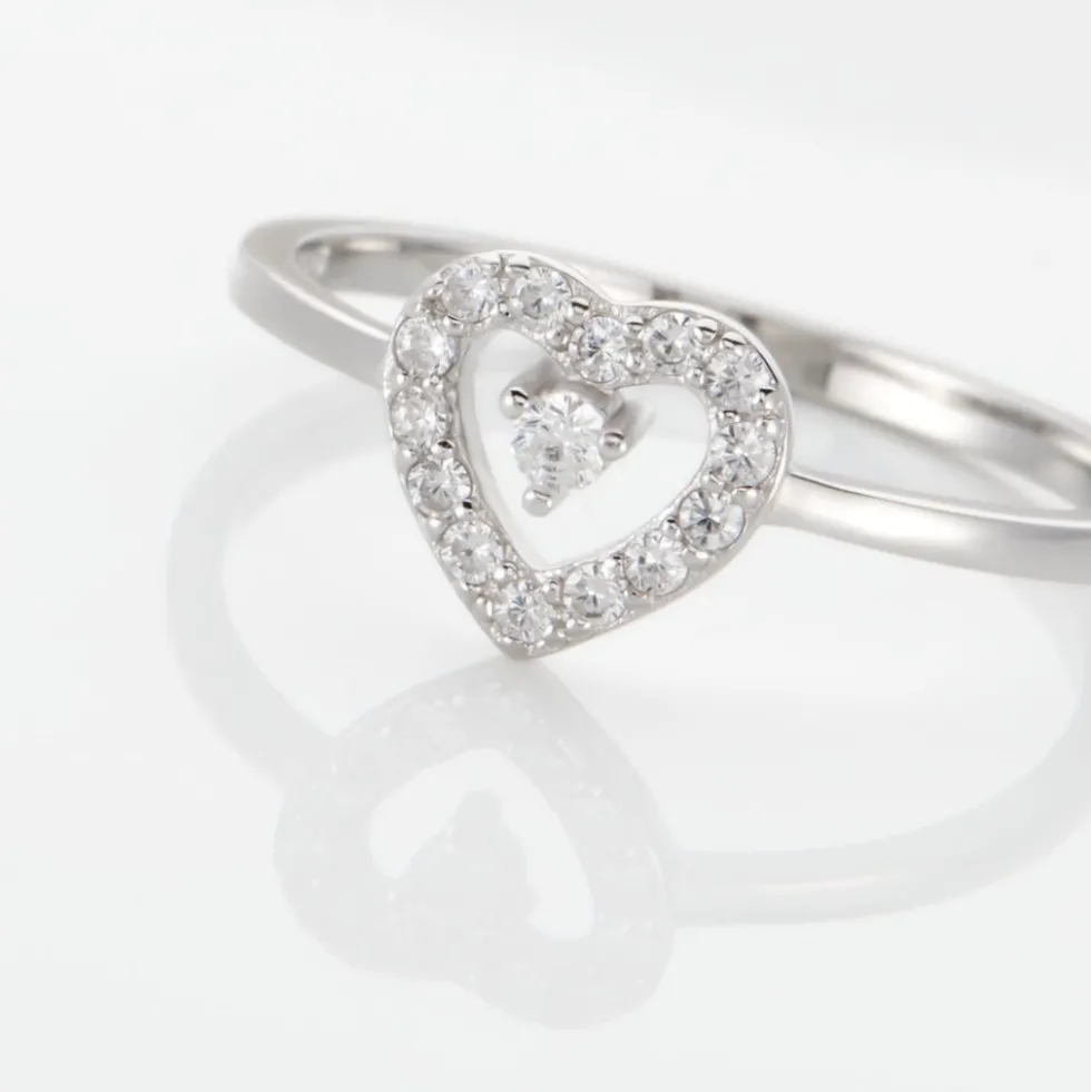 Bague Gautiere Argent Oxyde De Zirconium