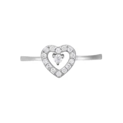 Bague Gautiere Argent Oxyde De Zirconium