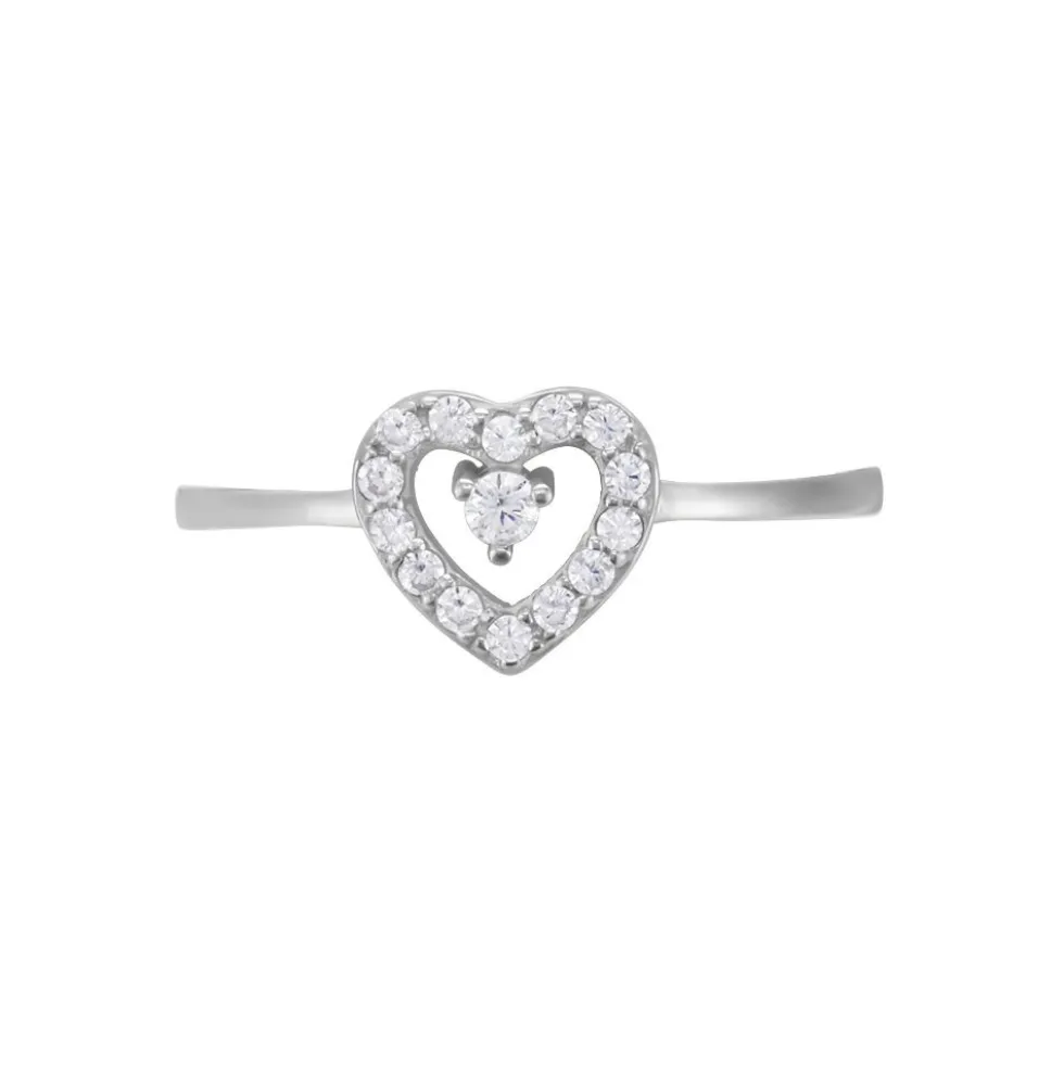 Bague Gautiere Argent Oxyde De Zirconium