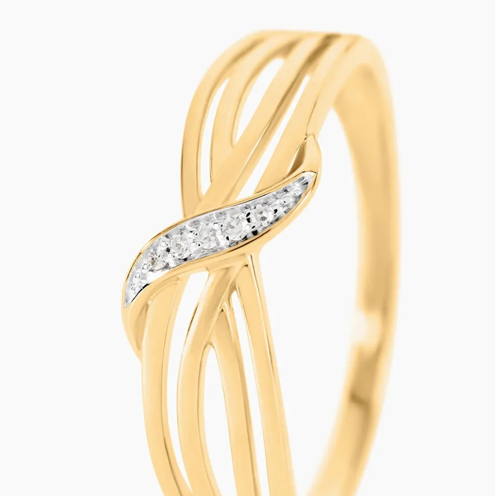 Bague Guerino Or Jaune Diamant