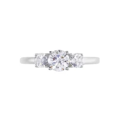 Bague Habib Or Blanc Oxyde
