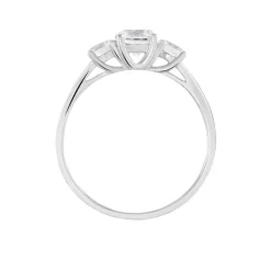 Bague Habib Or Blanc Oxyde
