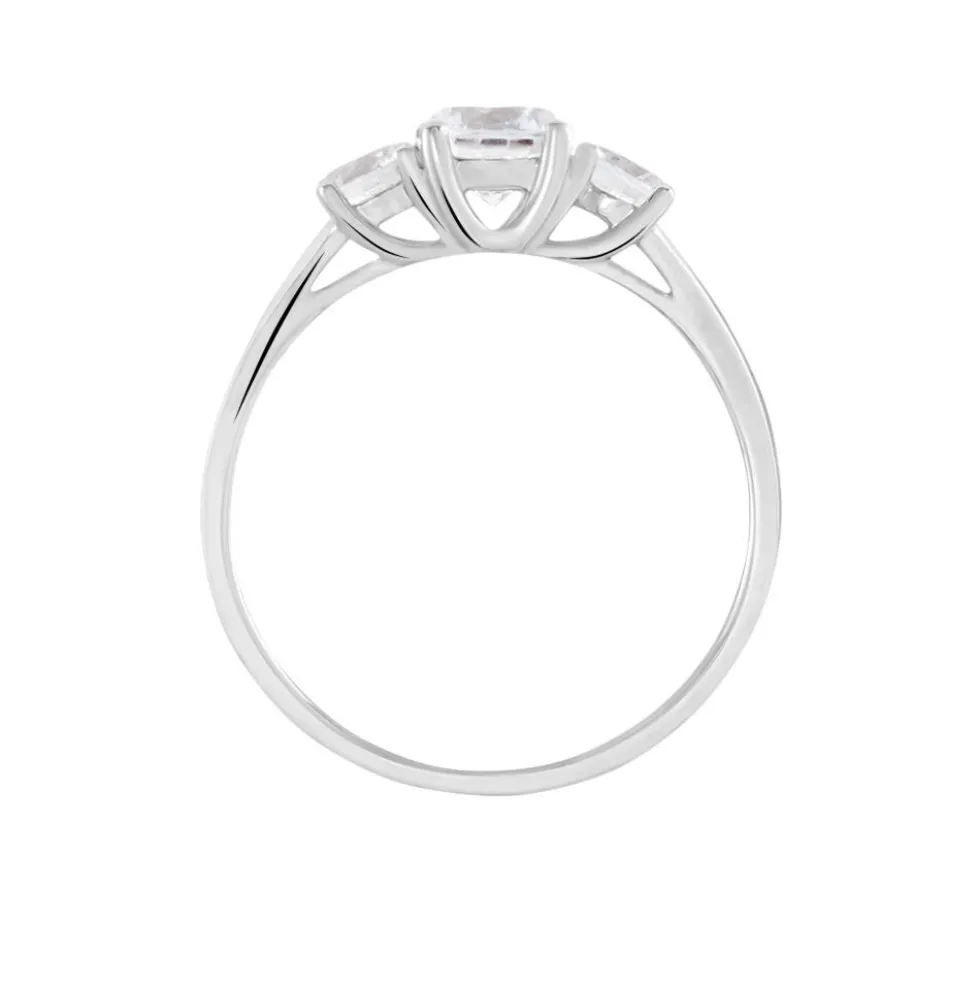 Bague Habib Or Blanc Oxyde