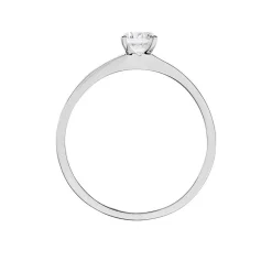 Bague Harem Or Blanc Oxyde
