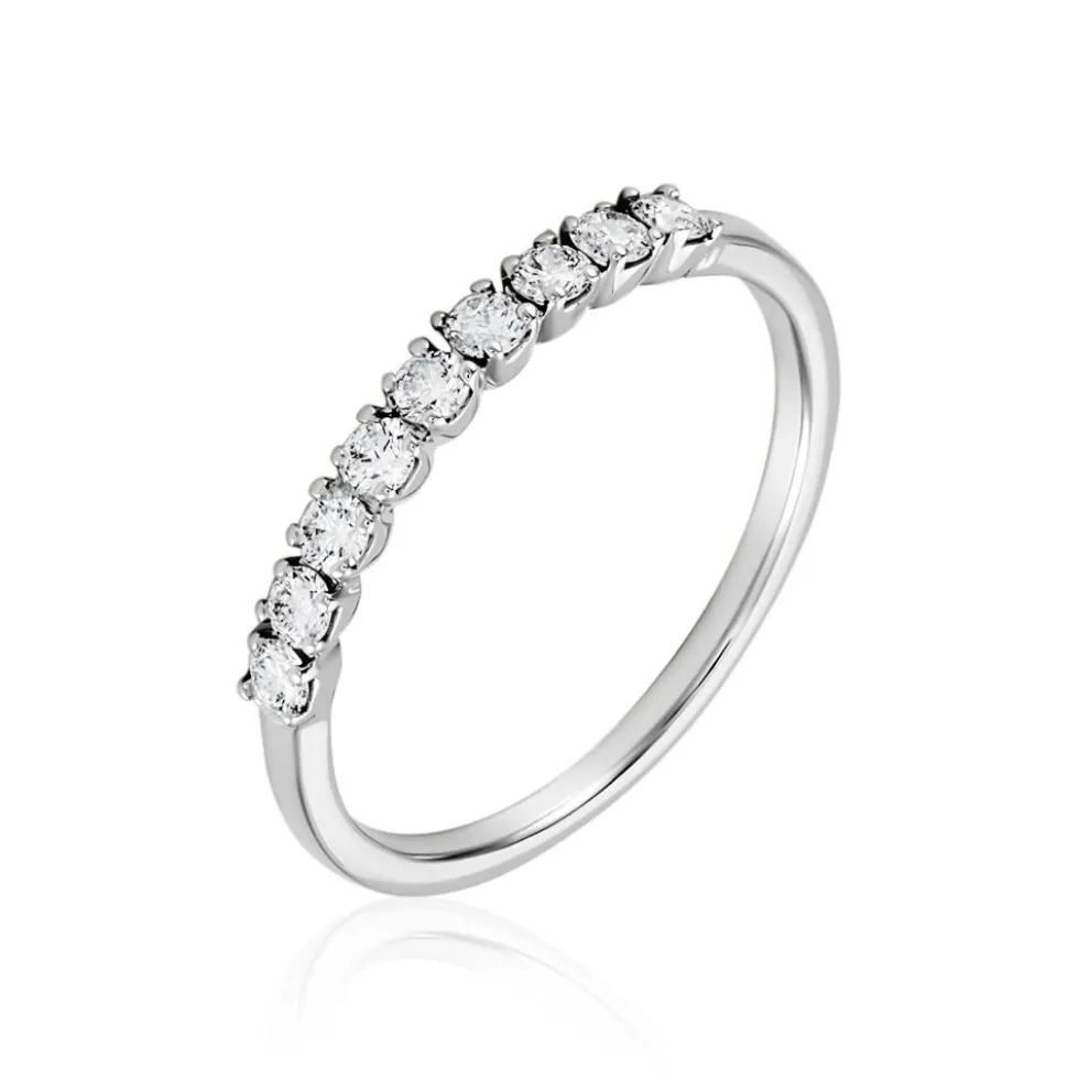 Bague Hera Or Blanc Diamant