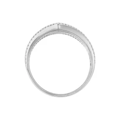 Bague Iluna Argent Blanc Oxyde De Zirconium