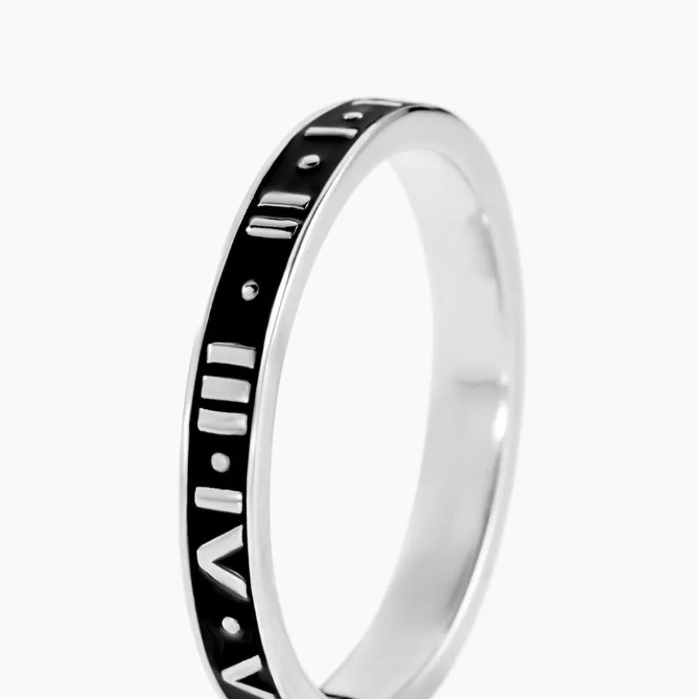 Bague Ilyan Argent Blanc