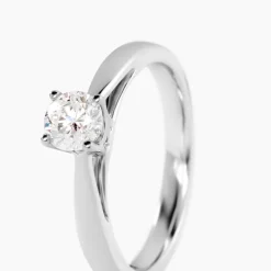 Bague Iris Platine Blanc Diamant